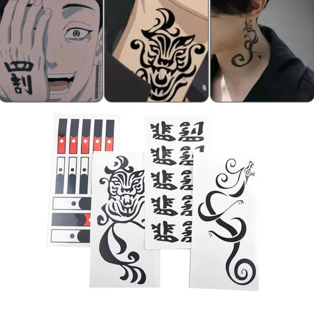 Anime Tokyo Revengers Tattoo Cosplay Sticker Waterproof Temporary Tattoo Stic BH