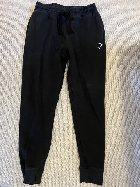 MENS GYMSHARK JOGGERS Black Size Medium £11.00 - PicClick UK