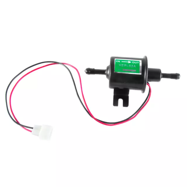 Universal Electric Fuel Pump 4-7PSI 12V Low Pressure Gas Diesel Inline HEP-02A