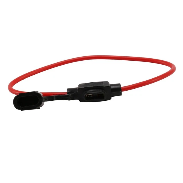 KFZ LKW Sicherungshalter Flachsicherung Sicherung Halter 20Amp wasserdicht I4G7