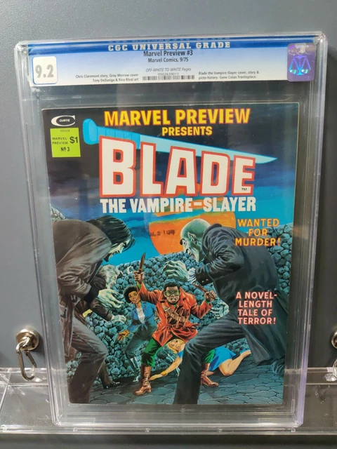 Marvel Preview 3 CGC 9.2 First Appearance Of Afari