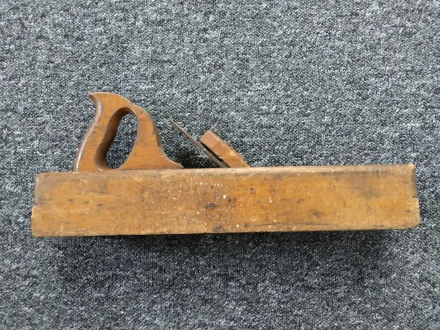 Vintage wooden carpenter's hand plane