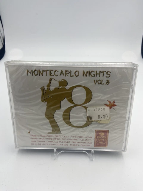 Tape SS X2 Various MUSICASSETTA - 1997 Montecarlo Nights Vol.8 Jazz Latin Pop
