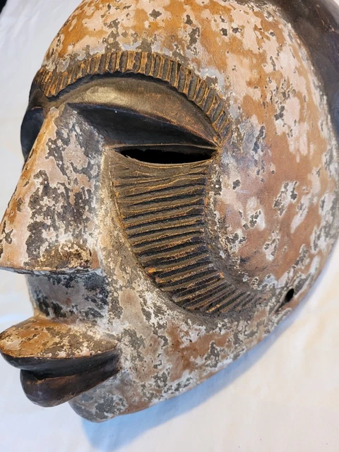 Vintage African Ceremonial Mask - Tribal Art 11