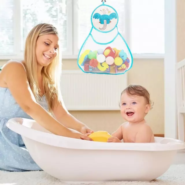 Baby Bath Toy Organiser Bath Toy Storage Bag Mesh Bag Bathtub Toy Storage Net