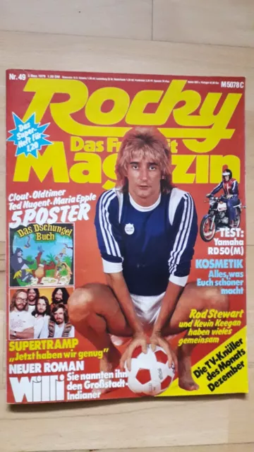 Rocky Nr.49 vom 2.12.1979 Supertramp, Clout, Teens, Uriah Heep, Rod Stewart...