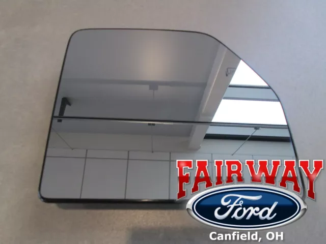15 thru 23 F-150 OEM Ford Passenger Upper Tow Mirror Glass w/ Heat w/o BLIS