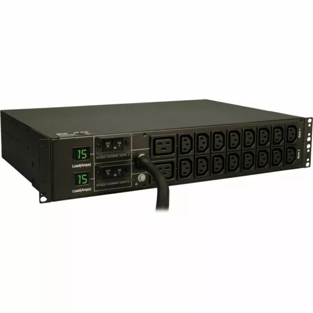 NEW TRIPP LITE PDUMH30HV Tripp Lite PDU Metered 208V / 240V 30A 16 C13; 2 C19