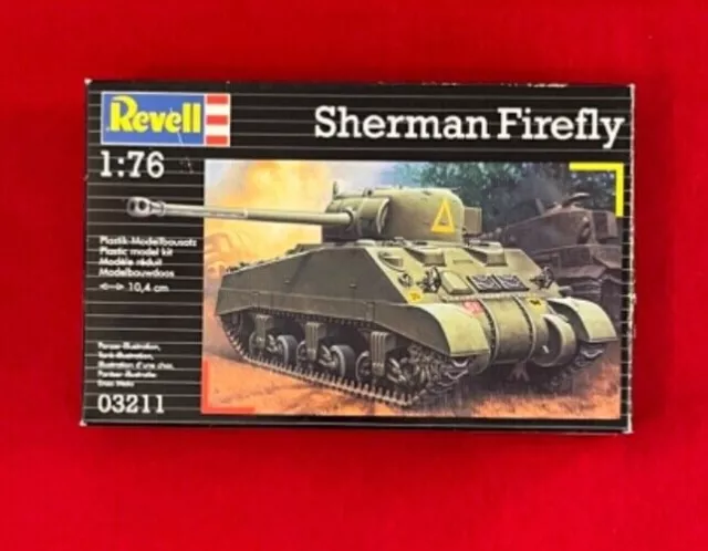 Kit modelo de plástico Revell 1/76 Sherman Firefly