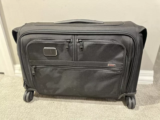 Tumi Alpha Wheeled 14.5"x22"x8.5" Garment Bags - Black