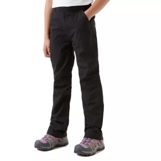 Regatta Dayhike II Kids Boys Girls Softshell Lined Waterproof Trousers RRP £40