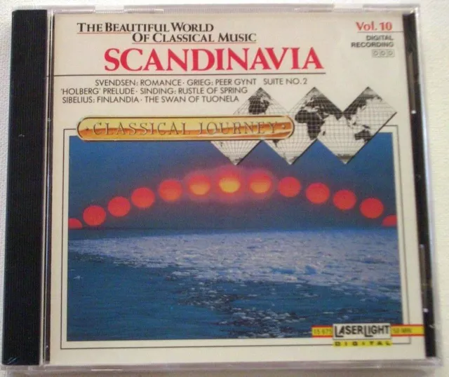 Classical Journey: Scandinavia (CD, Aug-1991, Laserlight) WORLD SHIP AVAIL