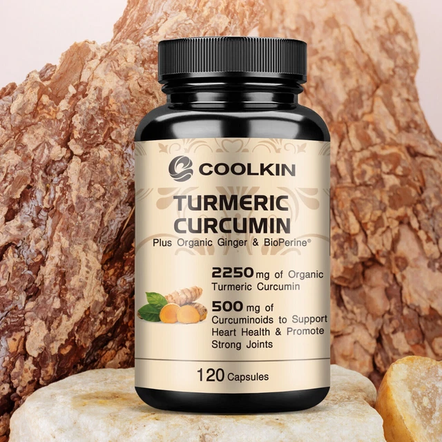 TURMERIC CURCUMIN High Potency, Relieve Joint Pain, Antioxidant