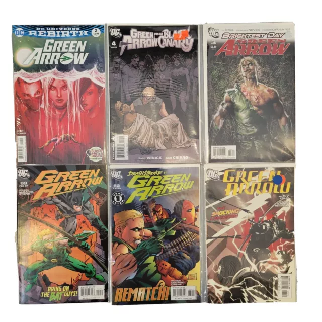 Green Arrow lot of 6 (New 52) DC Comic Book Lot