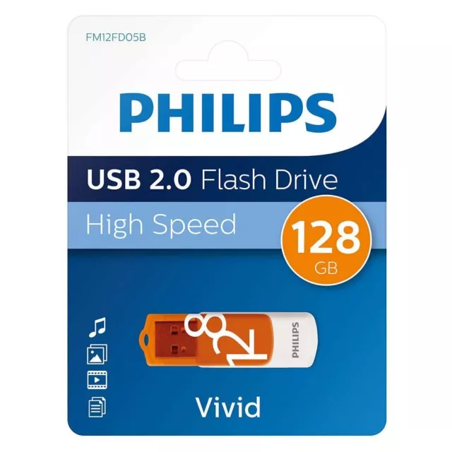 Clef usb 128go Philips cle usb 128 go Vivid USB 2.0 Flash Drive high Speed