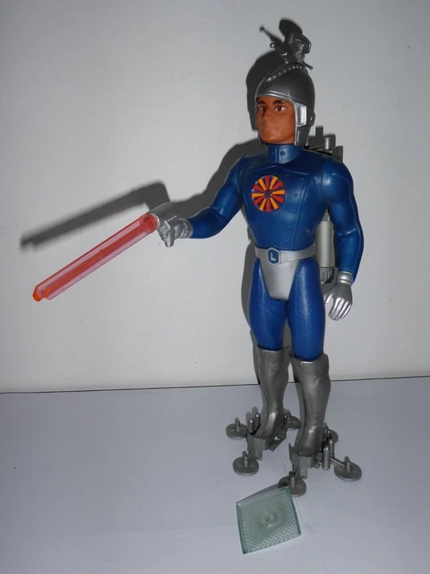 Mattel Major Matt Mason Man in Space SGT Storm Figur keine gebrochenen Drähte Ed