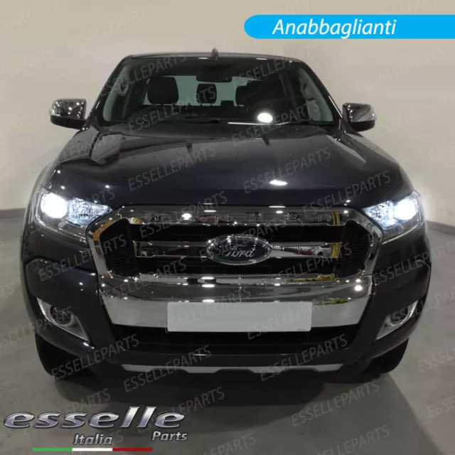 Conversione Fari Full Led Ford Ranger 6000K Xenon Led Canbus H11 + H15 + T10 2