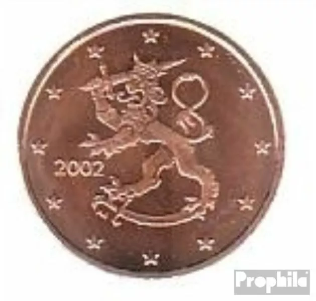 Finnland FIN 1 2002 Stgl./unzirkuliert 2002 Kursmünze 1 Cent