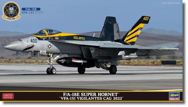 Hasegawa 1 72 American Navy F A-18E Supermarket Hornet VFA-151 Vigilantees CAG 2