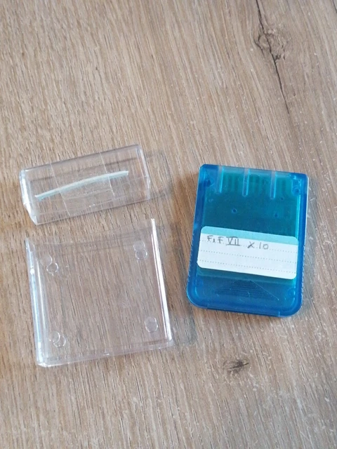 Carte Memoire 8MB Sony Playstation 2 PS2 officielle Rouge transparente : Achat occasion | Accessoires pour consoles PlayStation 2 15 Très bon état PS2