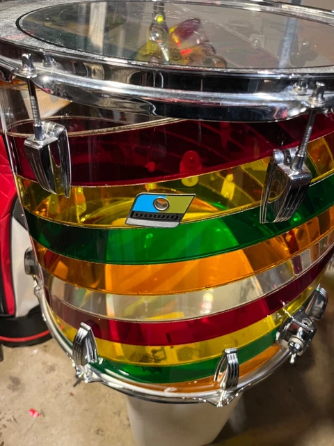 ludwig vistalite floor tom