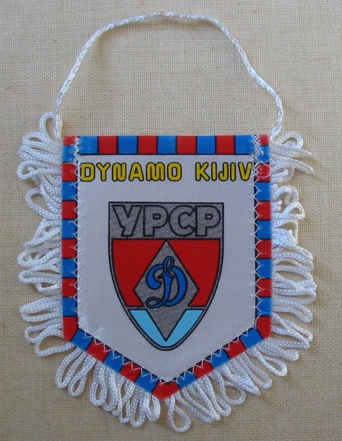 Dynamo Kijiv Ukraine Vintage Fanion Football Club Ukraine