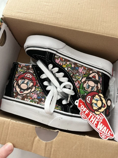 Nintendo vans kids hot sale