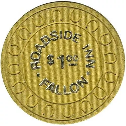 Roadside Inn Casino Fallon Nevada $1 Chip 1970s