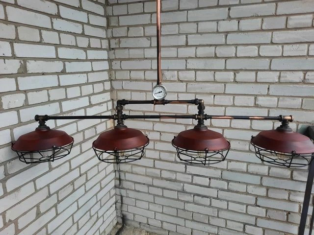 Rustic Farmhouse Decor armhouse Ceiling light  Cage Light  Barn Light