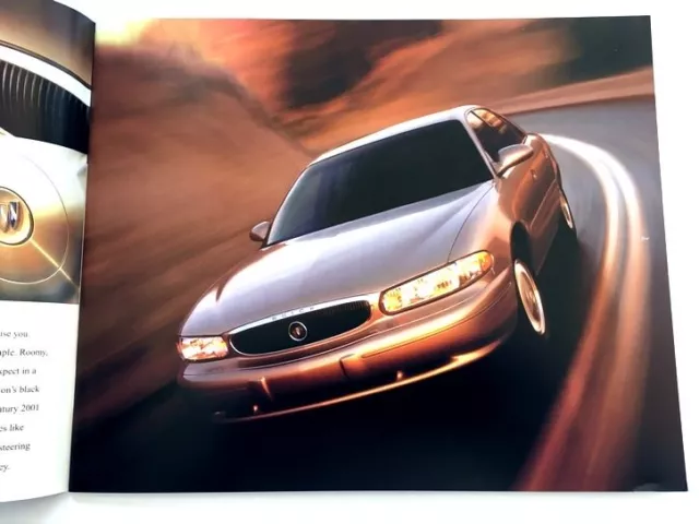 2001 Buick Century 46-page Original Car Sales Brochure Catalog 2