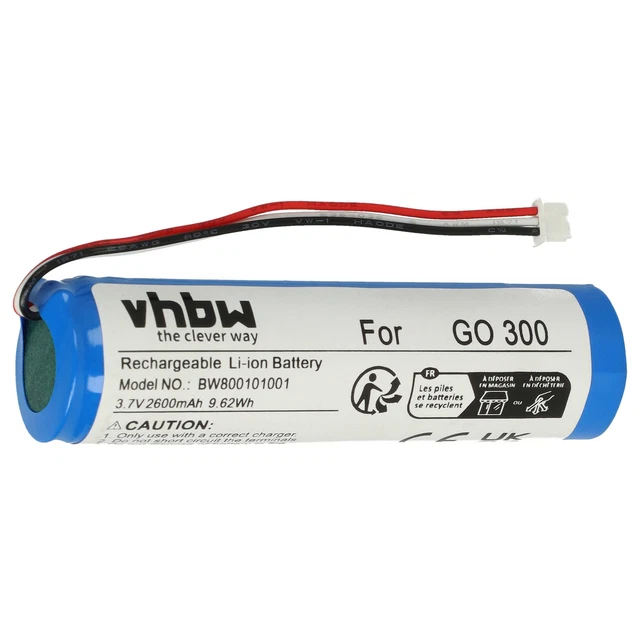 TECHTEK Batterie 2500mAh Compatible TomTom Rider 400 410 550 - Remplace LHA11133000 LHA11138000 VF3W