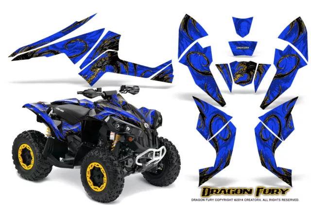 Can-Am Renegade Graphics Kit by CreatorX Decals Stickers DFYBL