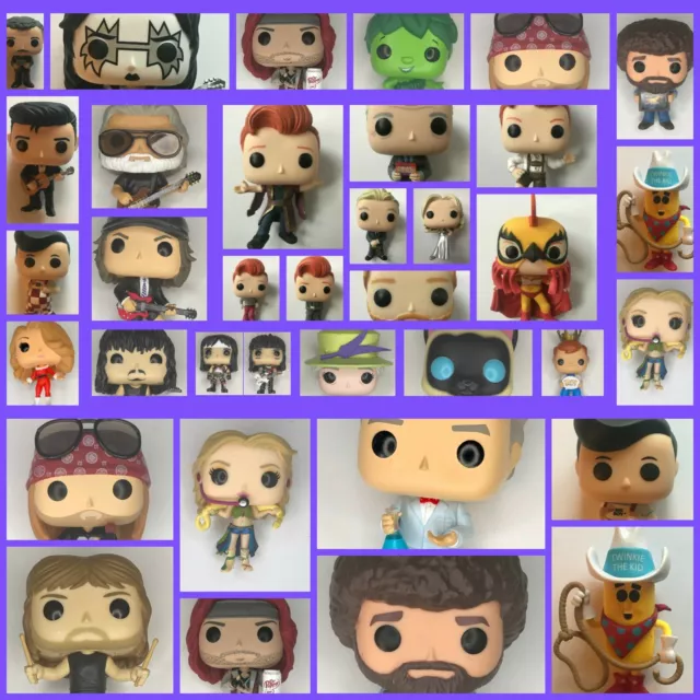 Funko Pop TV Celebrity Rocks Ad Icons Pets Loose OOB