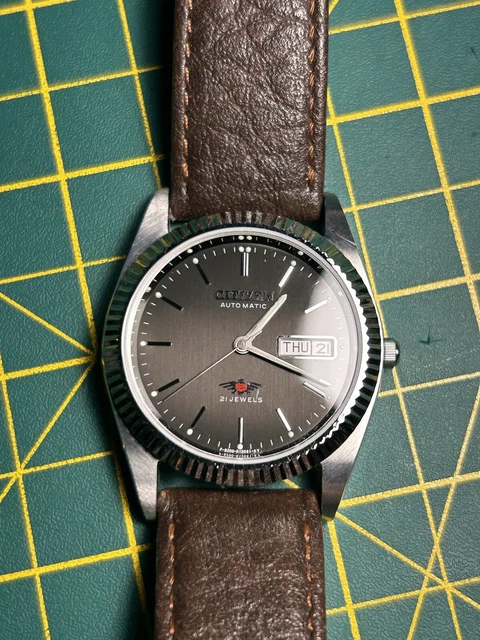 Citizen eagle 7 fluted bezel best sale