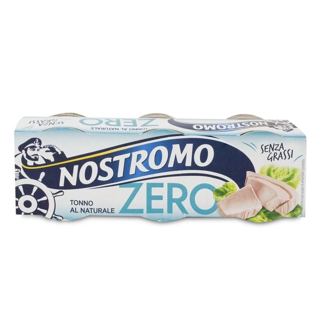Nostromo tonno al naturale zero 3 x 65 g