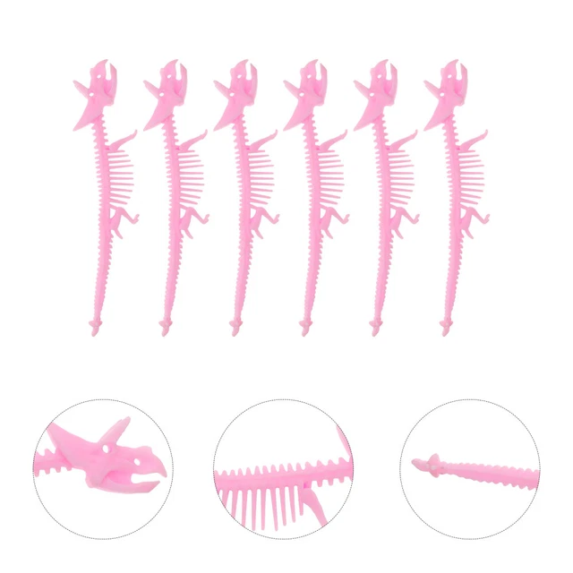 6 Pcs Fishbone Toys Kid Gifts Destress Gifts Wristband 7