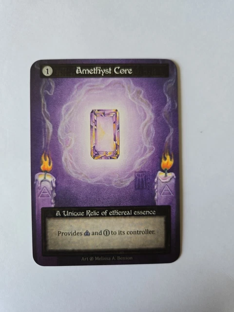 Sorcery Contested Realm Beta Amethyst Core Foil Unique BGS 9 Mint