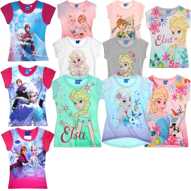 Disney Frozen / Die Eiskönigin Elsa Anna Sommershirt Shirt T-Shirt Oberteil