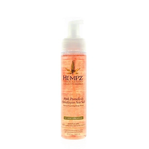 Hempz Pink Pomelo & Himalayan Sea Salt Foaming Body Wash 8.5 fl oz