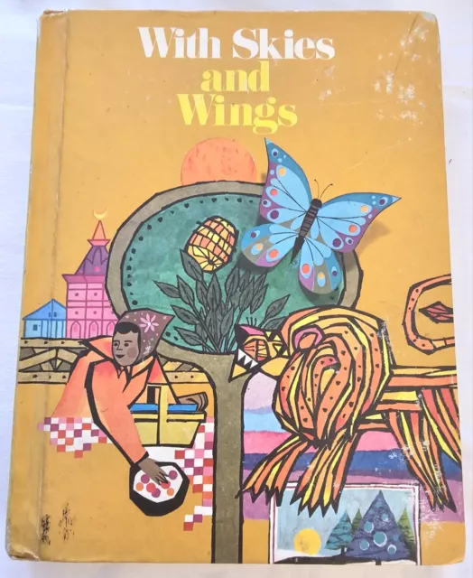 1973 With Skies And Wings Reading Elementary  Textbook