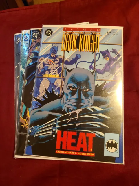 Batman Legends Of The Dark Knight 46-49 Heat Complete Set 4 Part Run DC Comics