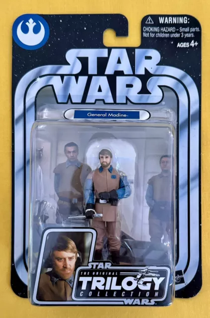 Star Wars OTC 36 General Madine Action Figure Hasbro MOC Original Trilogy