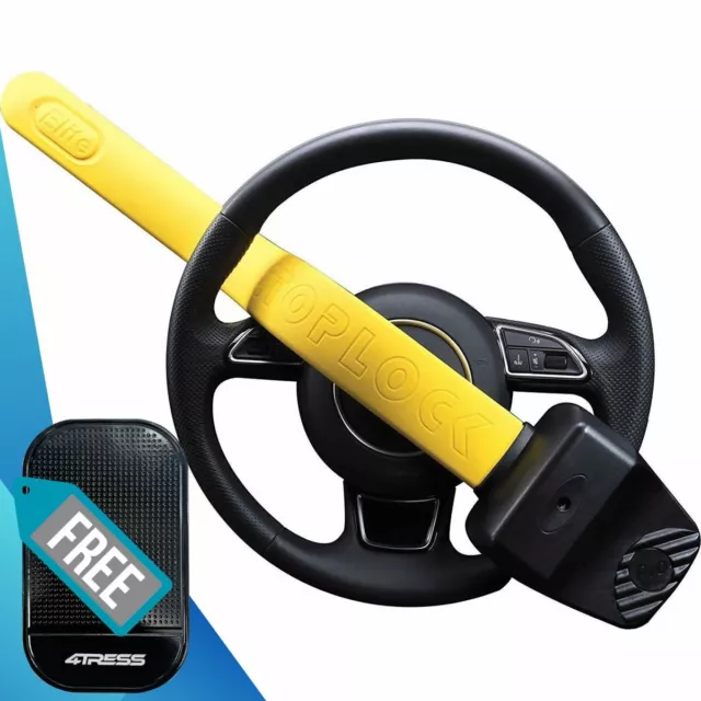 Stoplock Steering Wheel lock Pro Elite Car Van Security Premium Immobiliser.Mat✅