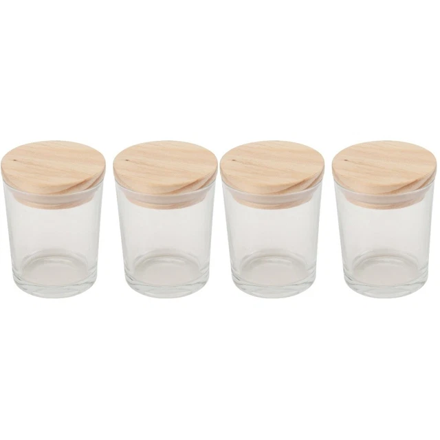 4 PCS Bougie Votive Tasse De Bougie Mini Conteneurs Mini-décor Came