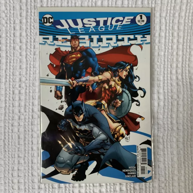 Justice League #1 Joe Madureira Variant Rebirth DC Comics Batman Superman Wonder