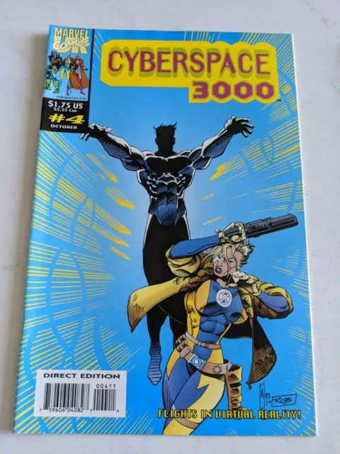 Cyberspace 3000 #4 October 1993 Marvel Comics