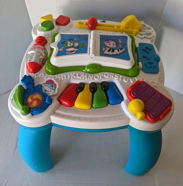 Leap Frog Musical Learn & Groove Play Table Music Rattle Piano Book