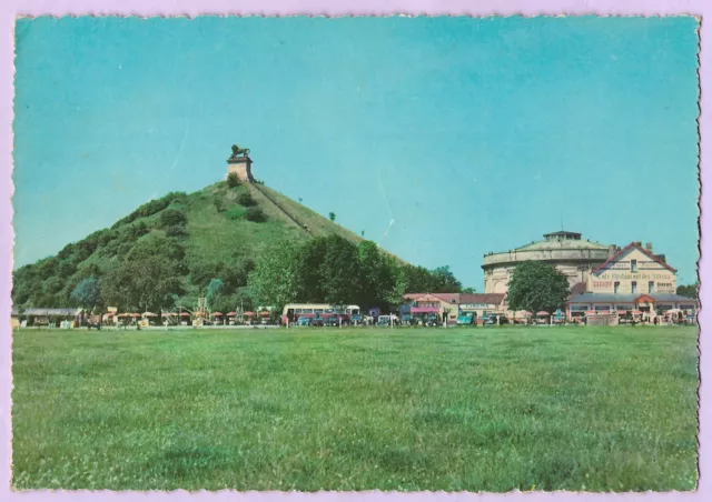 (CPM) WATERLOO (Belgique) - La butte et le lion, 14.8 X 10.2 cm, Braine-l'Alleud