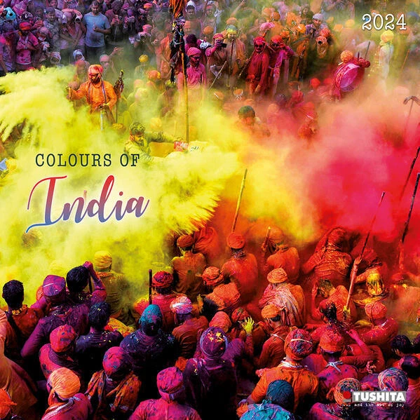 COLORS OF INDIA 2024 Kalender 2024 Kalender Wonderful World 28 S