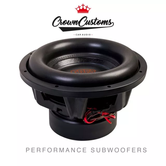 Edge 12 Inch Car Subwoofer 3000 Watts Max Bass Speaker Car Audio Edp122Spl